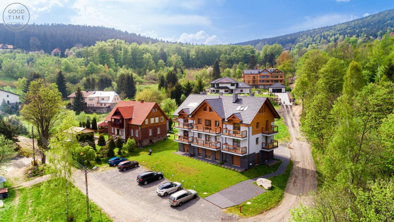 Apartamenty Good Time - Przy Dolinie Szczescia 스클라르스카포렘바 외부 사진
